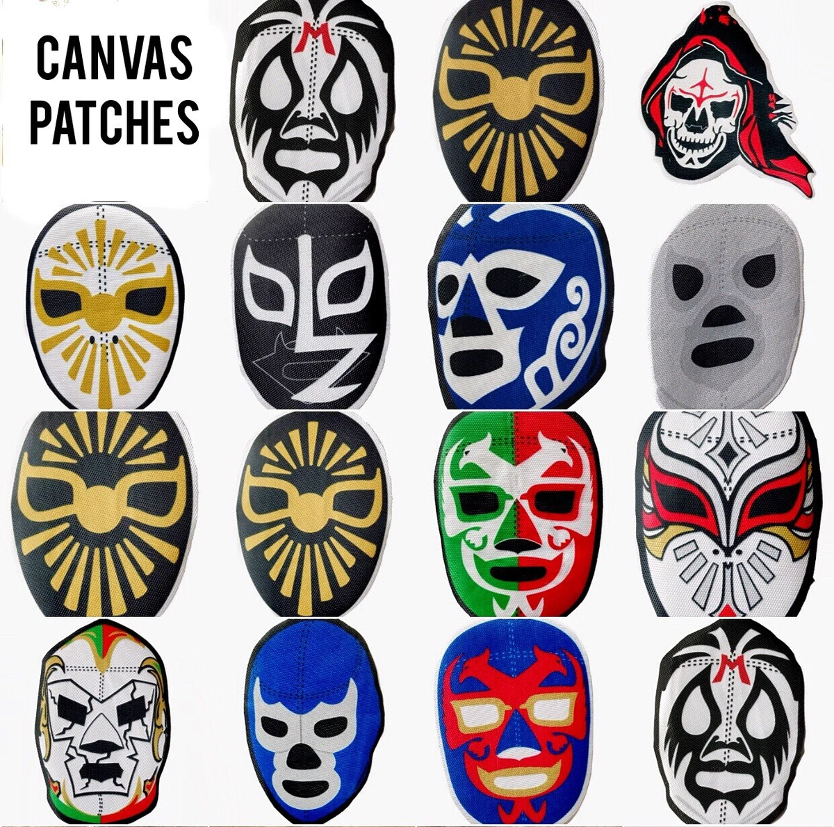 Nacho Libre Mask Pattern