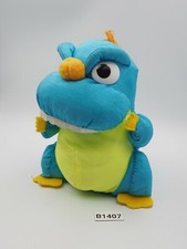 Godzilla B1407B Color Green Taffeta Banpresto 1992 Plush 6" Toy Doll Japan