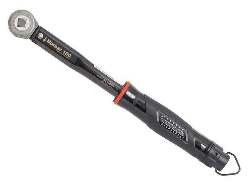 Norbar Nortorque 100 Adjustable Dual Scale Ratchet Torque Wrench 1/2In Drive 20-