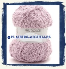 4 pelotes de laine PHIL DOUCE lupin NEUVES