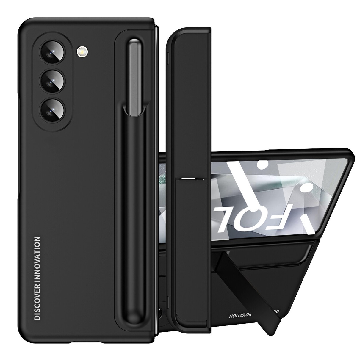 For Samsung Galaxy Z Fold Kickstand Screen Protector Case S-Pen