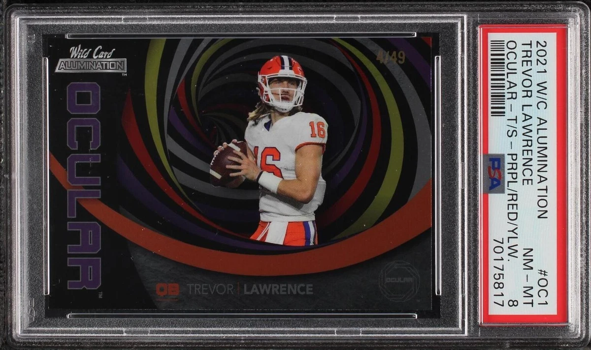 2021 Wild Card Alumination Trevor Lawrence #OC-1 for sale | eBay