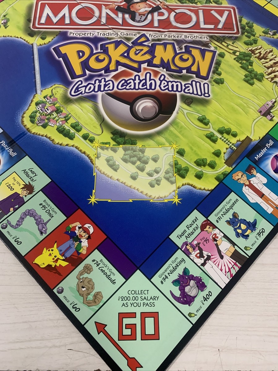 【新品未使用】pokemon MONOPOLY ポケモン　モノポリー Monopoly Pokemon Edition Board Game | GameStop