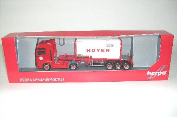 MAN TGA XXL Hoyer Gas Container 1:87 Herpa In OVP