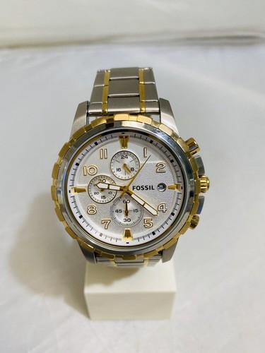 Fossil FS4795 Dean Chronograph Two Tone 