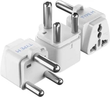 Ceptics South Africa, Botswana Travel Adapter, Universal Socket Plug 3 Pack