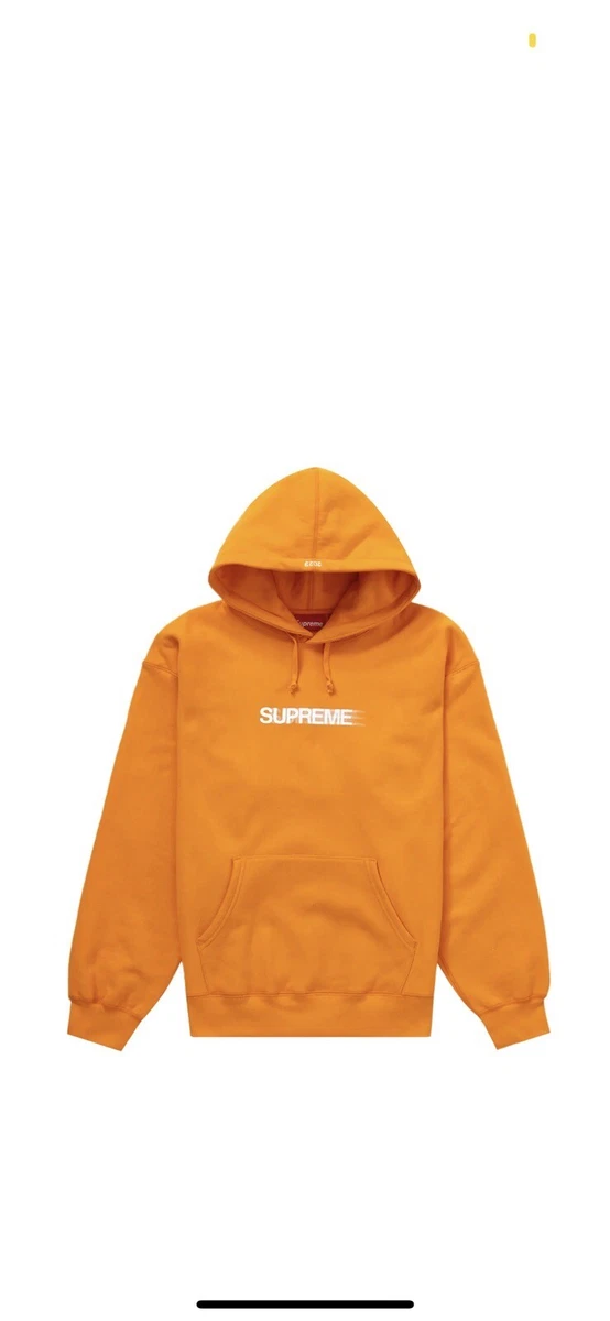 Supreme Motion Logo Hoodie Frank Ocean Channel Orange Colorway