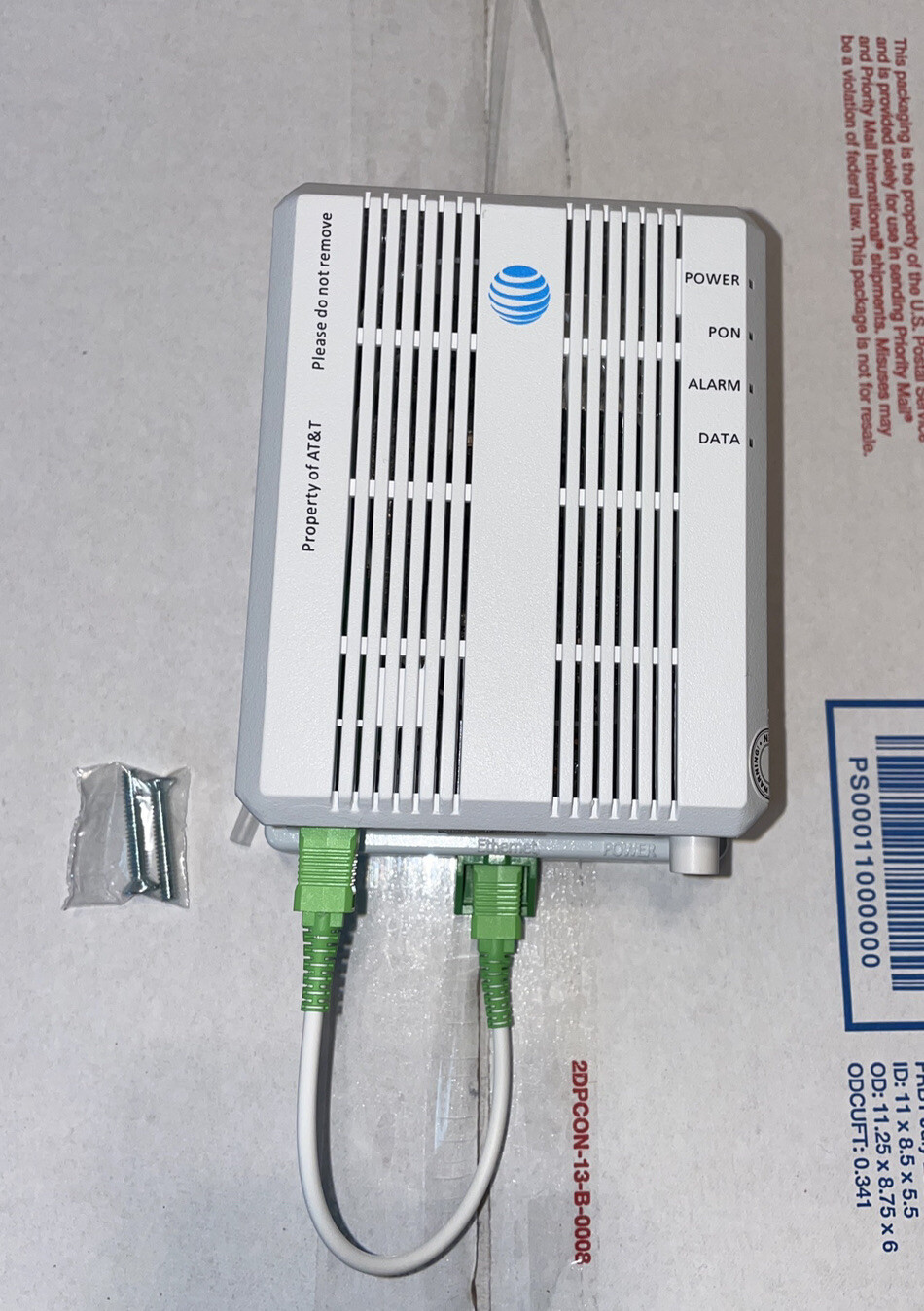 Fiber Optic Cable For 010 Ont AT&T ATT Cord U-verse Uverse Internet ...