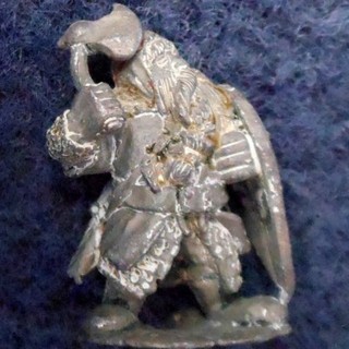 1981 Dwarf Axe & Heavy Crossbow FTD5 V16 Fantasy Tribes Citadel Pre Slotta C07