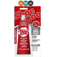 Eclectic Shoe Goo Adhesive Glue, Shoe Repair, Clear, 110010, 3.7 fl. oz.