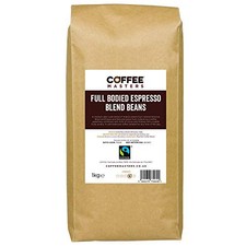 Coffee Masters Full Bodied Espresso Coffee Beans 1kg - Medium Dark Roast Arabica 31.94 per kilo