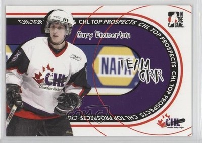 2005-06 ITG Heroes and Prospects CHL Top Team Orr Cory Emmerton #TO-08 1k9