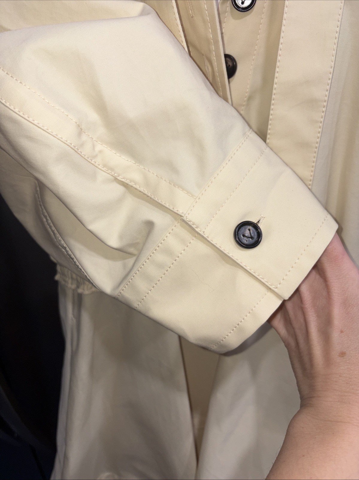 New BOTTEGA VENETA BALLOON SHAPE COTTON TWILL DRESS Size 38 $3035 thumbnail 18