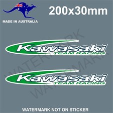 Kawasaki Team Racing Stickers Mx Motocross Mancave Toolbox Welder Beer Fridge