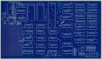 SALE-OUT ZX Spectrum Leningrad 48K NO-ULA PCB