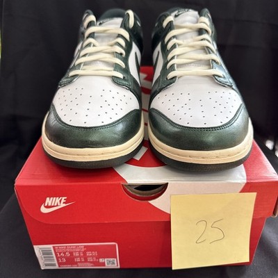 Nike Dunk Low Vintage Green Nike  DQ8580-100  14.5W (13 M) BRAND NEW!!