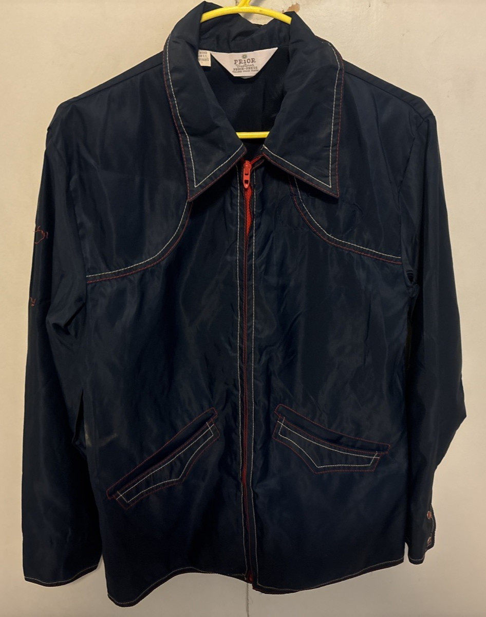 Original Vintage  Jacket with Back Patch  size 36 - image 10