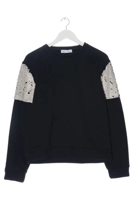 WEILI ZHENG Sweatshirt Dames Sweat T EU 38 noir style décontracté - Photo 1/4