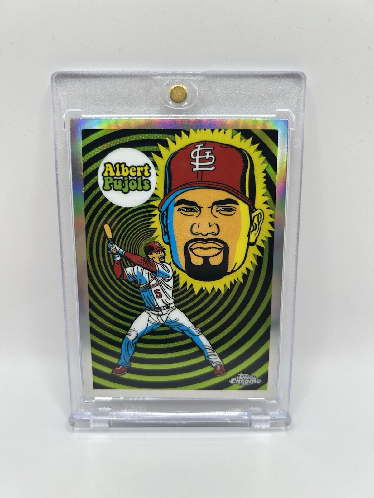 2023 Topps Chrome Ultraviolet All-Stars Insert Albert Pujols UV-10 Cardinals