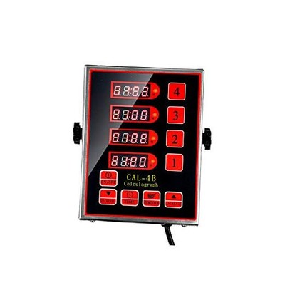 Li Bai 4 Channels Commercial Kitchen Timer Restaurant Timers Multi-Function 