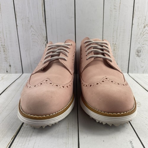 Cole Haan Zerogrand Budapester Oxford-Golfschuhe ohne Spikes Damengröße 8,5 B pink " - Bild 4 von 16