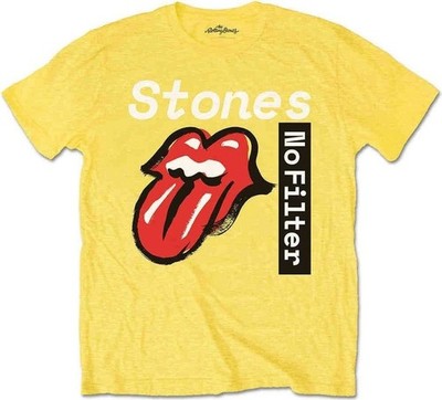 Gadget - Rolling Stones (The): Rock Off - No Filter Text (T-Shirt Bambino 9-10 A