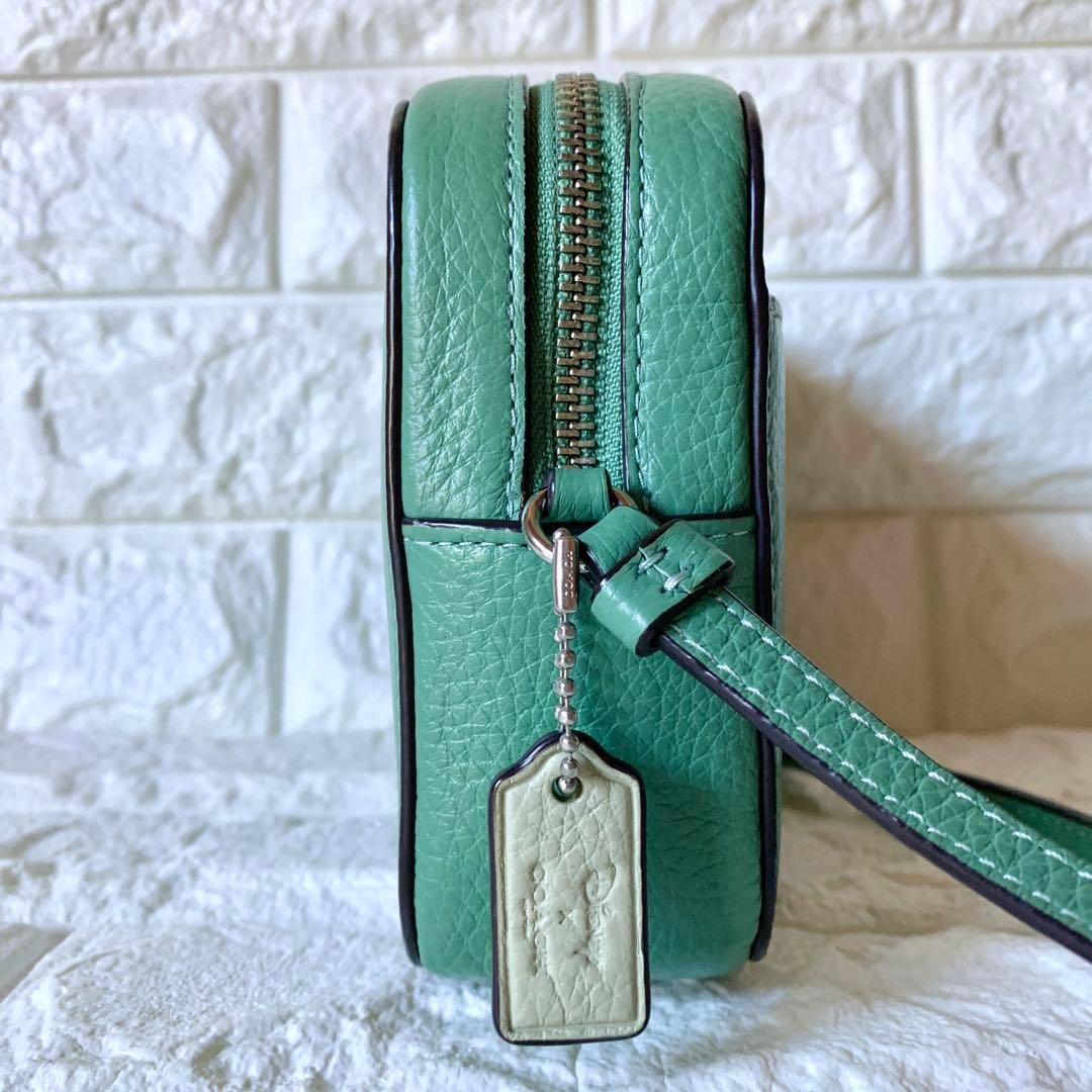 Coach Disney Tiana Camera Bag Green Shoulder Crossbody Rare Unused 