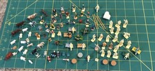 HO Scale 1:87 Painted And Unpainted Figures People Workers Animals Lot 2