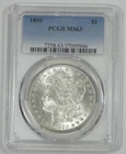 1899 Morgan Dollar CERTIFIED PCGS MS 63 Silver Dollar