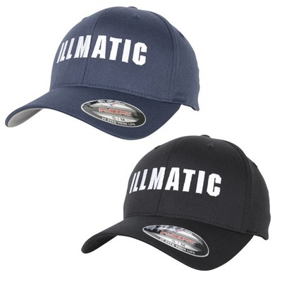 Illmatic Inface Flexfit Cap navy black Logo Stick Stretchable Baseball Kappe Hat