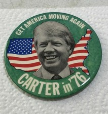 Vintage JIMMY CARTER Campaign Button
