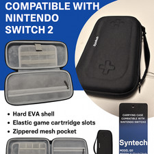 Syntech Carrying Case Compatible with Nintendo Switch 2 – Hard Shell Travel Stor image