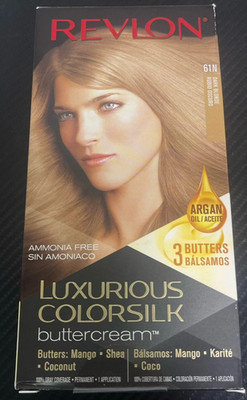 13 REVLON LUXURIOUS COLORSILK PERMANENT Hair Color 61N  DARK BLONDE Ammonia Free