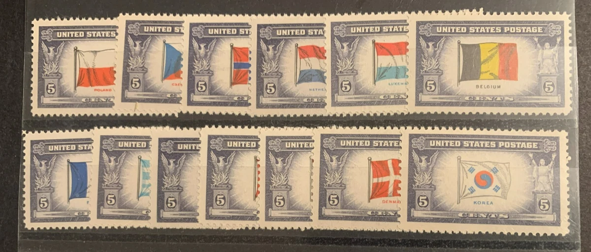 1941-1950 年的问题未使用美国邮票(1941-现在) | eBay