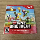 New Super Mario Bros. Wii (Nintendo Wii) - Cardboard Sleeve - No Manual