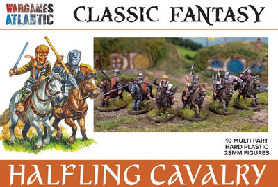 #ad Wargames Atlantic Classic Fantasy Halfling Cavalry $40.46