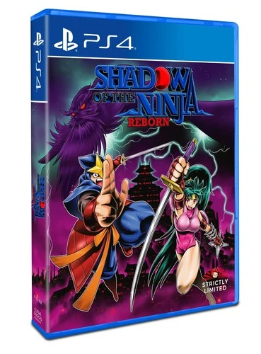 Shadow of the Ninja - Reborn Limited Edition PlayStation PS4 + ALUMINUM ART CARD