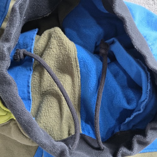 Champion Color Block Reverse Weave Jogginghose Sweatpant Herren M blau grün 30" Schrittlänge - Bild 12 von 17