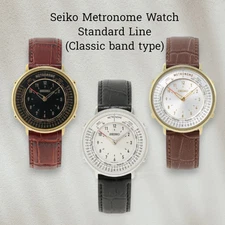 Seiko Metronome Watch Standard Line Classic band type limited Unisex Japan New