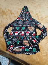 No Boundaries Christmas Hoodie Women's Junior Small Like New Never Worn.