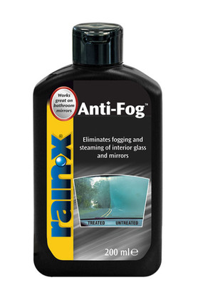 Rain X Anti Fog 200ml Beschlagabweisend Glas Spiegel Reiniger Enden Beschlagen Dämpfen