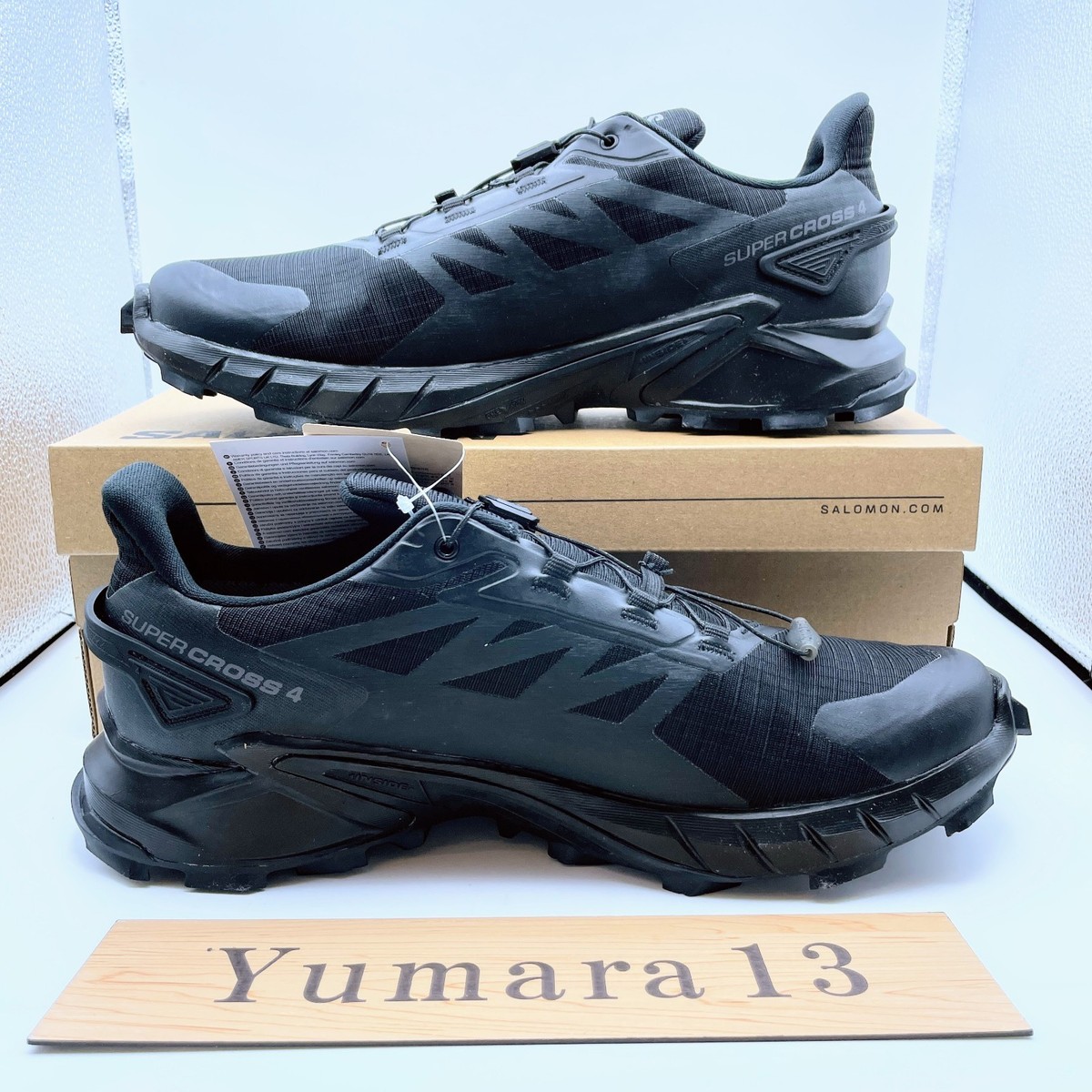 Salomon SUPERCROSS 4 GORE-TEX Black L41731600 Men's Size | eBay