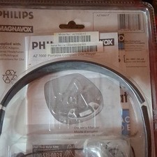 Philips Magnavox AZ7000 ESP Portable CD Player Silver Headphone Jack AZ7000/17