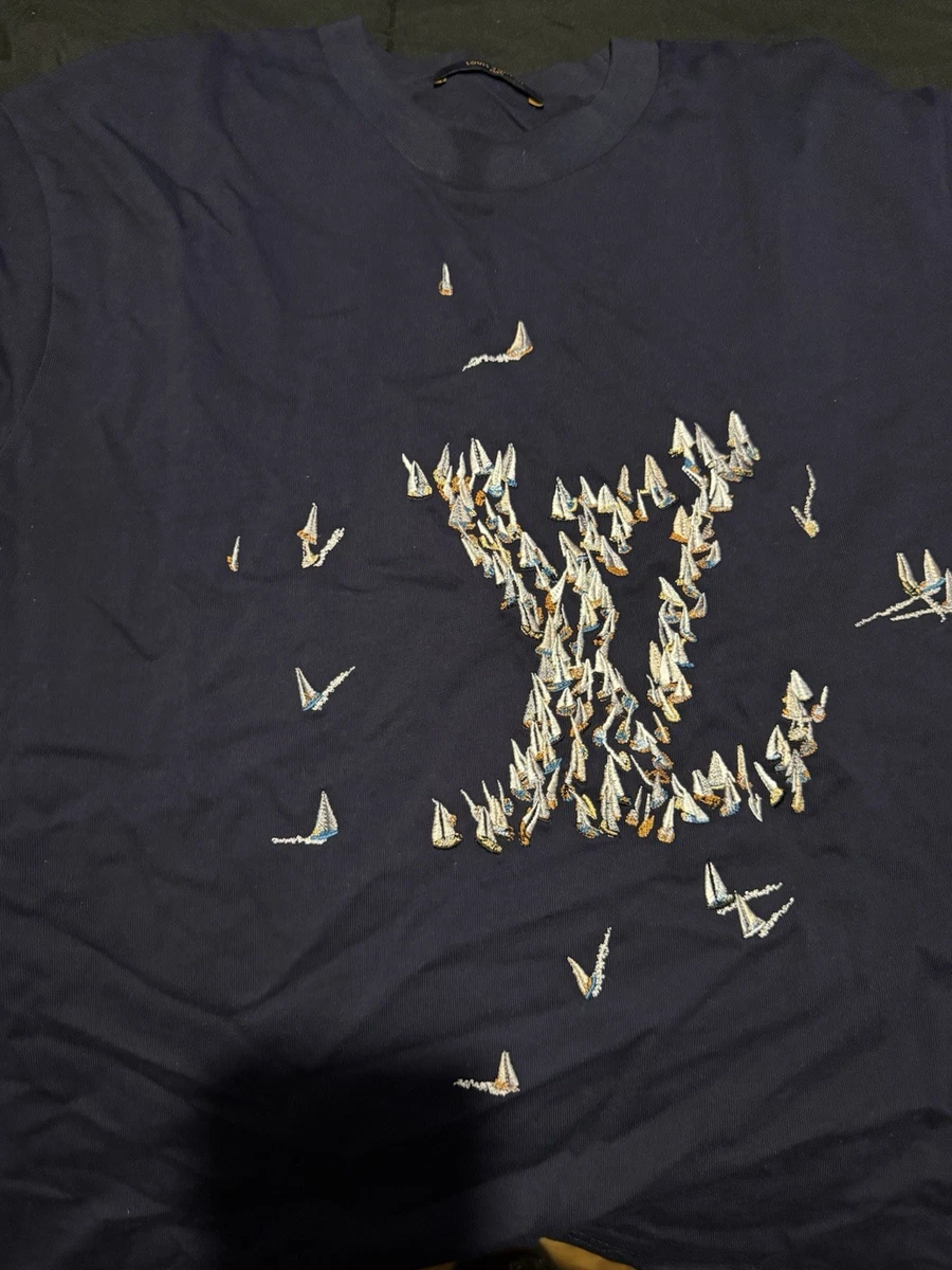 Louis Vuitton Blue T-Shirts for Men for sale - eBay