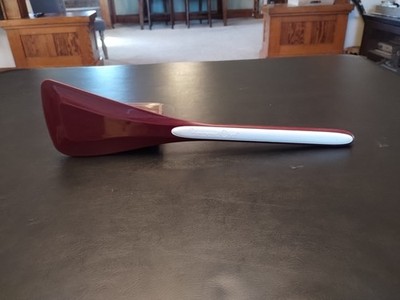 Pampered Chef Mega Scraper Silicone Spatula 15'' Cranberry Red #1701 Retired HTF
