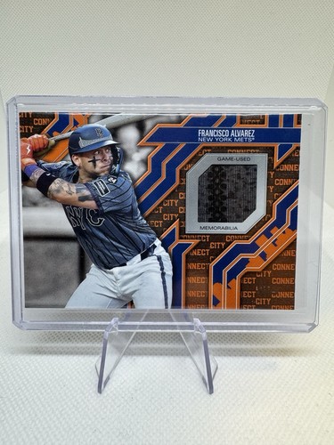 2025 Topps Series 2 Francisco Alvarez City Connect Relic - New York Mets