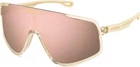 Carrera Men's 99 mm Transparent Beige Sunglasses CARRERA4017-S-2T3-99