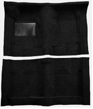 ACC BLACK 66-70 MOPAR B-BODY 2-DOOR AUTOMATIC MOLDED CARPET 80/20 Loop Rug
