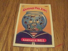 1987 TOPPS GARBAGE PAIL KIDS  BARNACLE BILL  TRADING CARD...