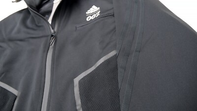 レア品！adidas 007 コラボジャケット ブラック　Ｍ ADIDAS 007 Sportswear Track Top x James Bond Rare Colab